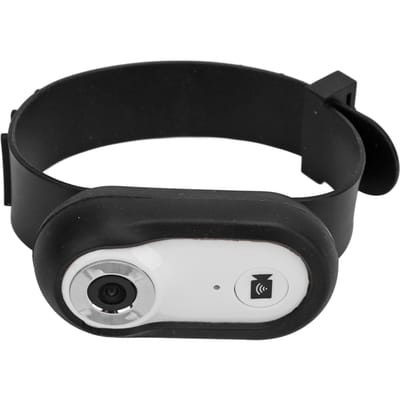 Huisdierenhalsband Camera met 8GB Geheugenkaart HD 1080P Mini Kat Hond Video Opname Actiecamera voor Buiten Binnen wit