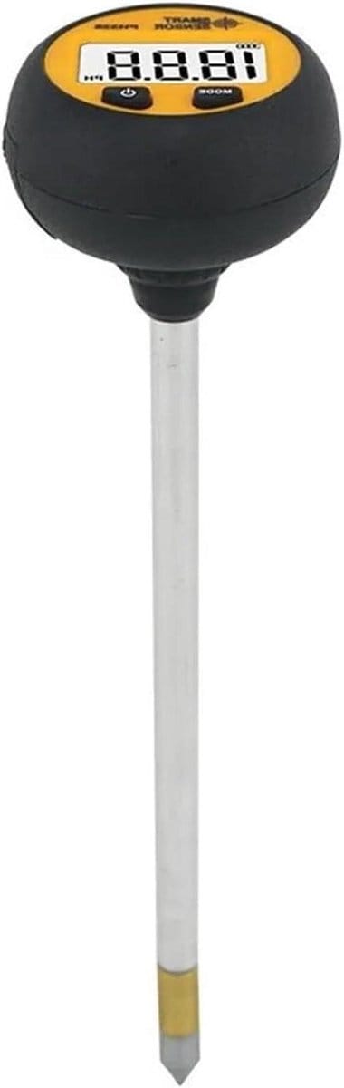 Bodemmeter PH328 - Bodemtester Vochtigheid - Planten Verzorgen - 3-in-1 Meting - 21cm Probe - Oranje Zwart