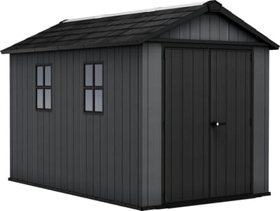 Keter Newton 7511 Tuinhuis - 350x230x246cm - Grijs