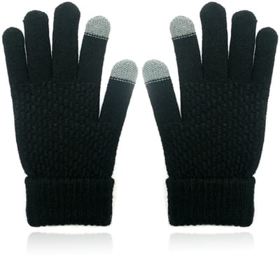 LGT JWLS Dames Touchscreen Handschoenen in Zwart