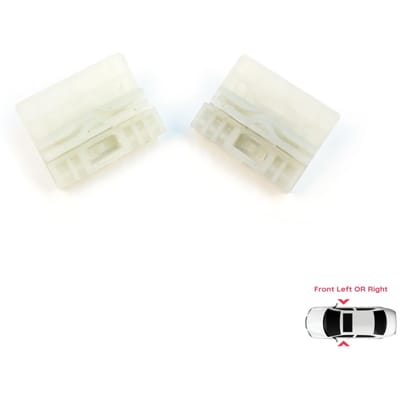 EWR181+EWR182 Raammechanisme Reparatieclips A+B Voorzijde voor A4 B6 B7 Seat Exeo 3R VW Touareg MK1 7L Porsche Cayenne MK1 8E0837461