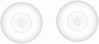 Waterlekdetector - Vochtsensor - Huis Beveiligen - Real-time Alarm - 2 stuks - Wit