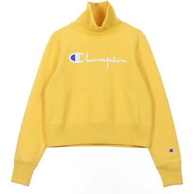 Cropped sweatshirt met col voor dames, L/s-sweatshirt