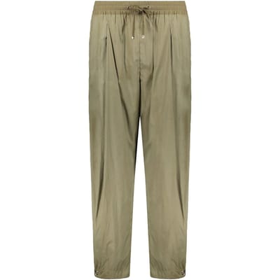 Herno Broek met Trekkoord en Elastische Taille
