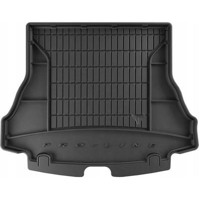 Premium Brand - Renault Laguna II Kombi (Grandtour) 2001-2007 - Kofferbakmatten - TPE Rubber - 5 cm Hoge Rand - Zonder verstelbare laadvloer