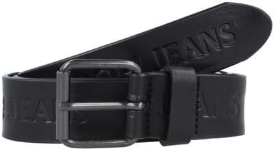 JOOP! Leren Riem Men's Jeans Belt 4,0 CM W110 Black Zwart