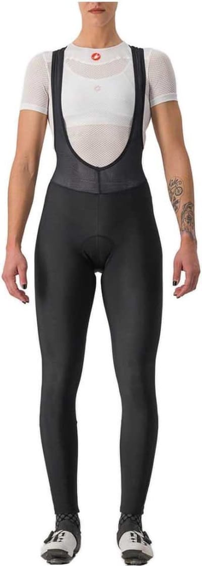 Castelli Entrata Lange Broek Zonder Bretels Zwart S Vrouw