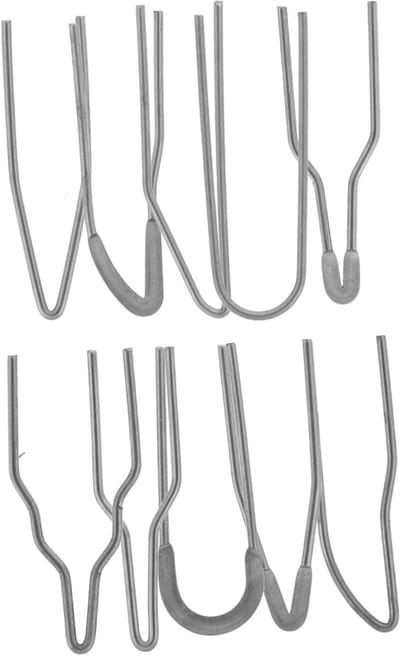 Pyrografiepunten Set - Houtbrandpunten - Houtbewerking Hobby - Gedetailleerd Handwerk - 10 Stuks - Zilver