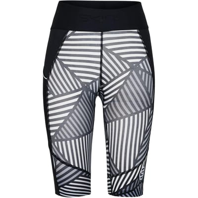 Skins Dames/Dames Series-1 Compressieshort (Wit, Zwart)