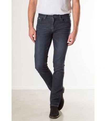 New Star 999 JV-SLIM DNM1 Stretch Denim Dark Blue Jeans Heren