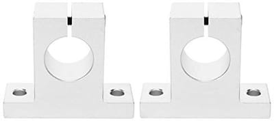 Dailygoods- Bevestigingsbeugel - Aluminiumlegering - 2 Stuks - Zware belasting - Duurzaam - Geoxideerd oppervlak - Hoge sterkte - Beugel