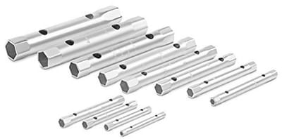12-delige Buisdopsleutelset 6 x 7-30 x 32 mm - Voor Professioneel Gebruik