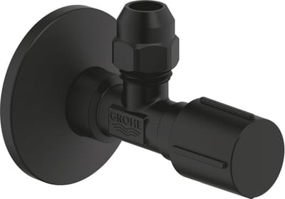 Grohe hoekstopkraan 1/2''x3/8'' phantom black
