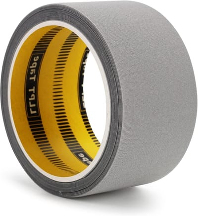 Thermische Lijmtape voor Hems, Lichtgrijs, 50 mm x 5 m, Strijkbaar zonder Naaien, Ideaal voor Kleding, Gordijnen en Creatieve Projecten