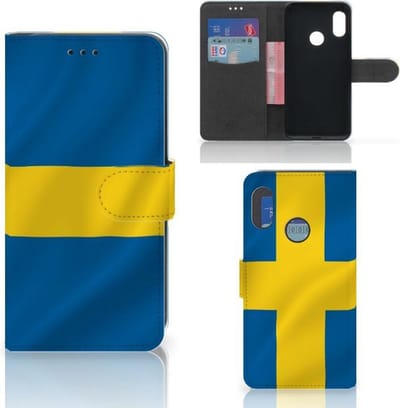 Xiaomi Mi A2 Lite Bookstyle Case Zweden