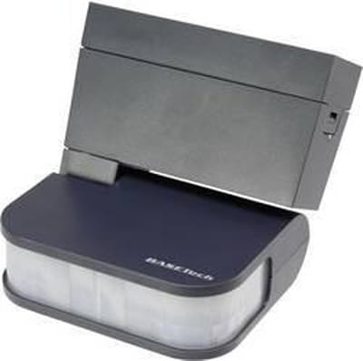 Basetech 1528592 PIR-bewegingsmelder Opbouw (op muur) 240 ° Grijs IP44