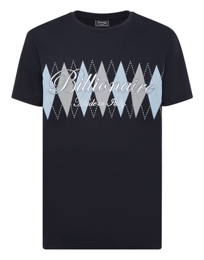 Embroidered T-Shirt Round Neck Ss