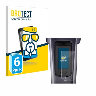 Screenprotector 6 Stuks voor TQ HPR50 E-Bike System Beschermglas transparant