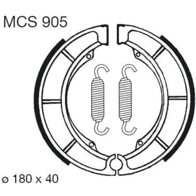 Remschoenset TRW MCS905