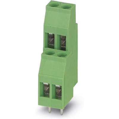 Phoenix Contact 1721029 Dubbel niveau klem 2.50 mm² Aantal polen 4 Groen 50 stuk(s)