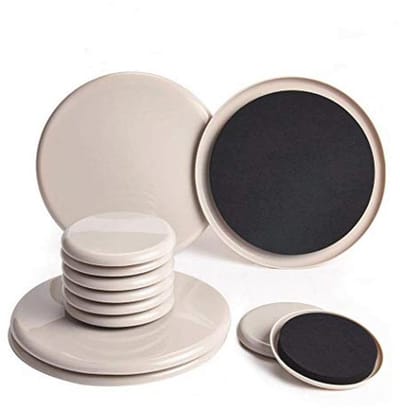 Meubelschuifregelaars voor tapijt - 12 stuks, 3,5 inch en 7 inch, ideaal voor het verplaatsen van zware meubels