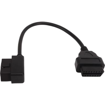 OBD2 Adapterkabel Flexibel Stabiele Verbinding 16Pin Mannelijk naar Vrouwelijk Verlengsnoer voor Auto