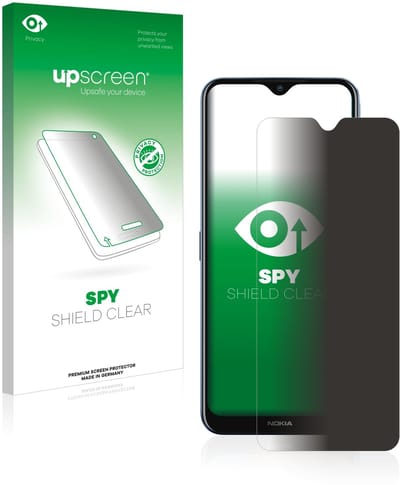 upscreen - privacy screenprotector voor Nokia G50 - Folie Beschermfolie Blauwlichtfilter