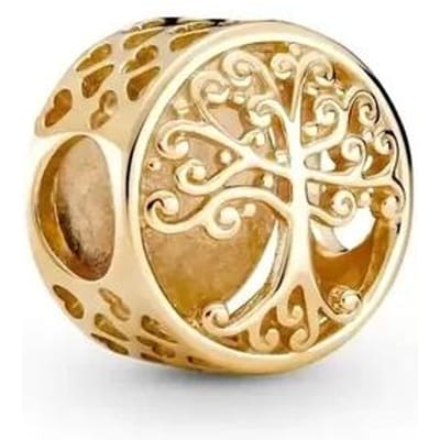 Nieuwste Koperen Bedeltje Passend Echt Origineel Mode Armband Accessoires Dames Sieraden Gouden Productserie Zon Ananas Familiedeelboom Botanische Bloem beige