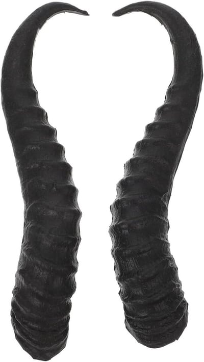 Kunststof Schapenhoorns voor DIY Haarband, Cosplay Kostuumaccessoires en Halloween Decoratie, Ideaal voor Feestjes en Theatrale Voorstellingen