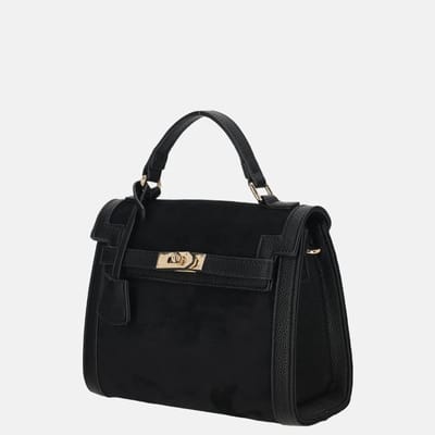 Firenze handtas suedine black