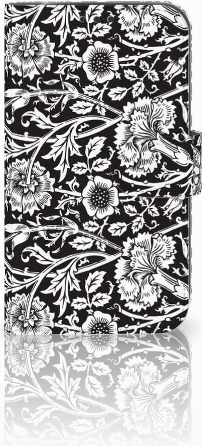 Samsung Galaxy Xcover 4 | Xcover 4s Hoesje Black Flowers