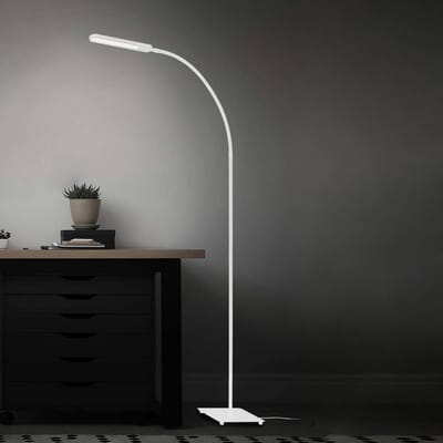BRILONER Ervo - Vloerlamp led - dimbaar - met cct - witte staande lamp - 8W - 600Lm - 183cm