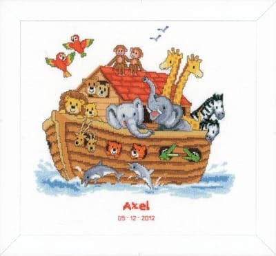 borduurpakket PN0143716 ark van noach, geboorte