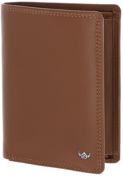 Golden Head Leren portemonnee Polo RFID Protect Kombischeintasche 1286 Cognac bruine