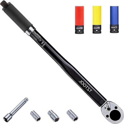 Momentsleutel 1/2 inch 20-180 Nm voor auto en motorfiets