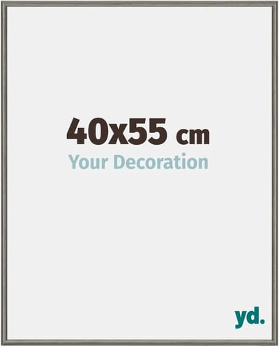 Your Decoration - Fotolijst 40x55 cm - Aluminium - Mercury Structuur - New York