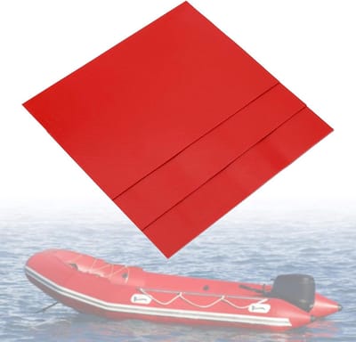 Boot Reparatie Patches - Reparatieset Vlot - Watersport Reparatie - Waterdicht PVC Materiaal - 3 Stuks - Rood
