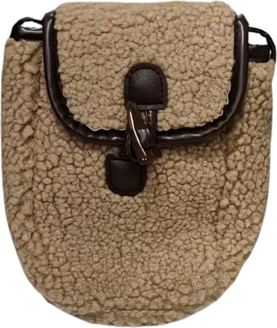 Livano Teddy Tas - Fluffy - Rugzak - Backpack - Schooltas - Dames - Heren - Meisje - Jongens - Bruin
