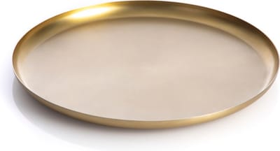XLBoom Bao Dienblad Small - RVS - Rond - Goud - Ø 25 cm