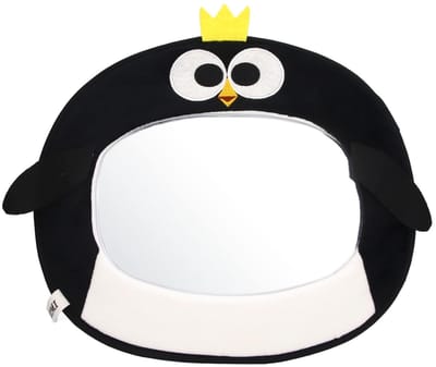 Dailygoods- Autospiegel 3D Cartoonontwerp - Achteruitkijkspiegel - Babyspiegel - Dodehoekspiegel - Veilig Acrylmateriaal - Groothoekontwerp