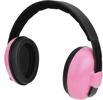 Kinder Oorbeschermers - Baby gehoorbescherming - Rustige slaap - 25dB NRR reductie - Verstelbaar - Blauw Geel Roze Groen