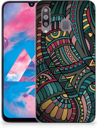 Samsung Galaxy M30 TPU bumper Aztec