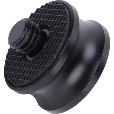 Statiefschroefadapter 1/4 inch Vrouwelijk naar 3/8 inch Mannelijke Draad Camera Statief Schroefbevestiging Converter black