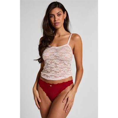 Hunkemöller String-cadeauset 3-pack Valentine Rood