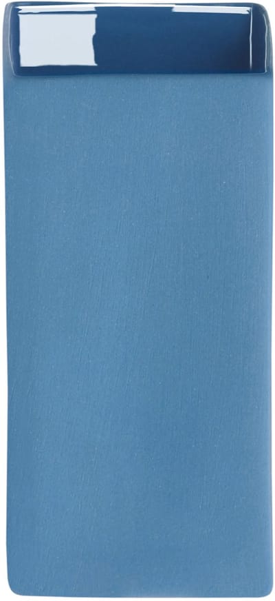 ASA Selection Cube Blue Vaas, bloemenvaas, bloempot, tafelvaas, keramische vaas, keramiek, blauw, 12 cm, 46034108