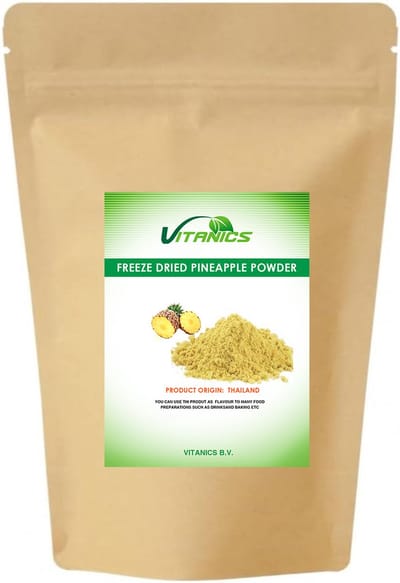 Ananas poeder gevriesdroogd (Pineapple Powder Freeze Dried) 125g