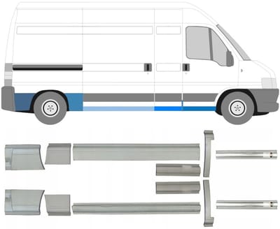 Reparatiepaneel set voor Fiat Ducato 1994-2006