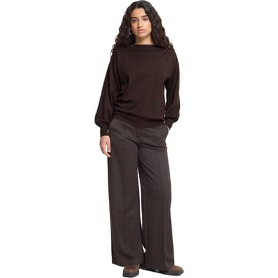 ICHI - IHLULS BOAT NECK LS - Dames - Gebreide truien