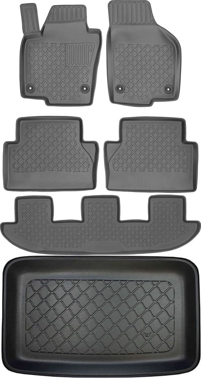 Max-Dywanik ARISTAR - Bagażnikmat en Automatten - Seat Alhambra II - 09.2010-2020 - Perfecte Pasvorm