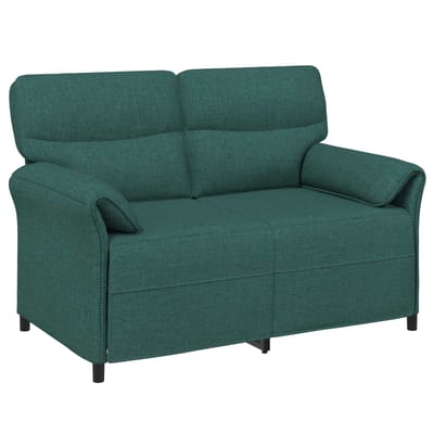 vidaXL - Bank - 100% - polyester - metalen - frame - MDF, - Multiplex